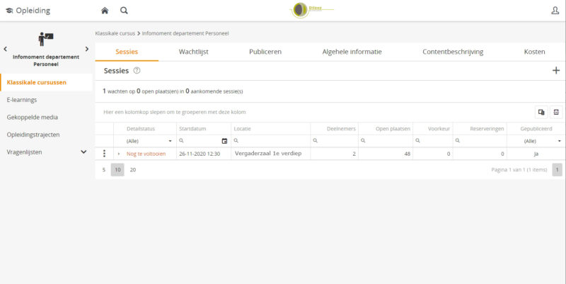 DPP Vorming en Evaluaties